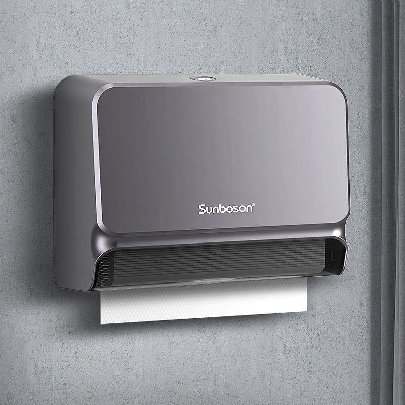 Nordic Wall-Mounted Hand Towel Box for Restrooms & Kitchens