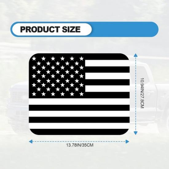 NEW! Rear Middle Window American Flag Decal For Ford F150 F250 F350 2015 2016-Up