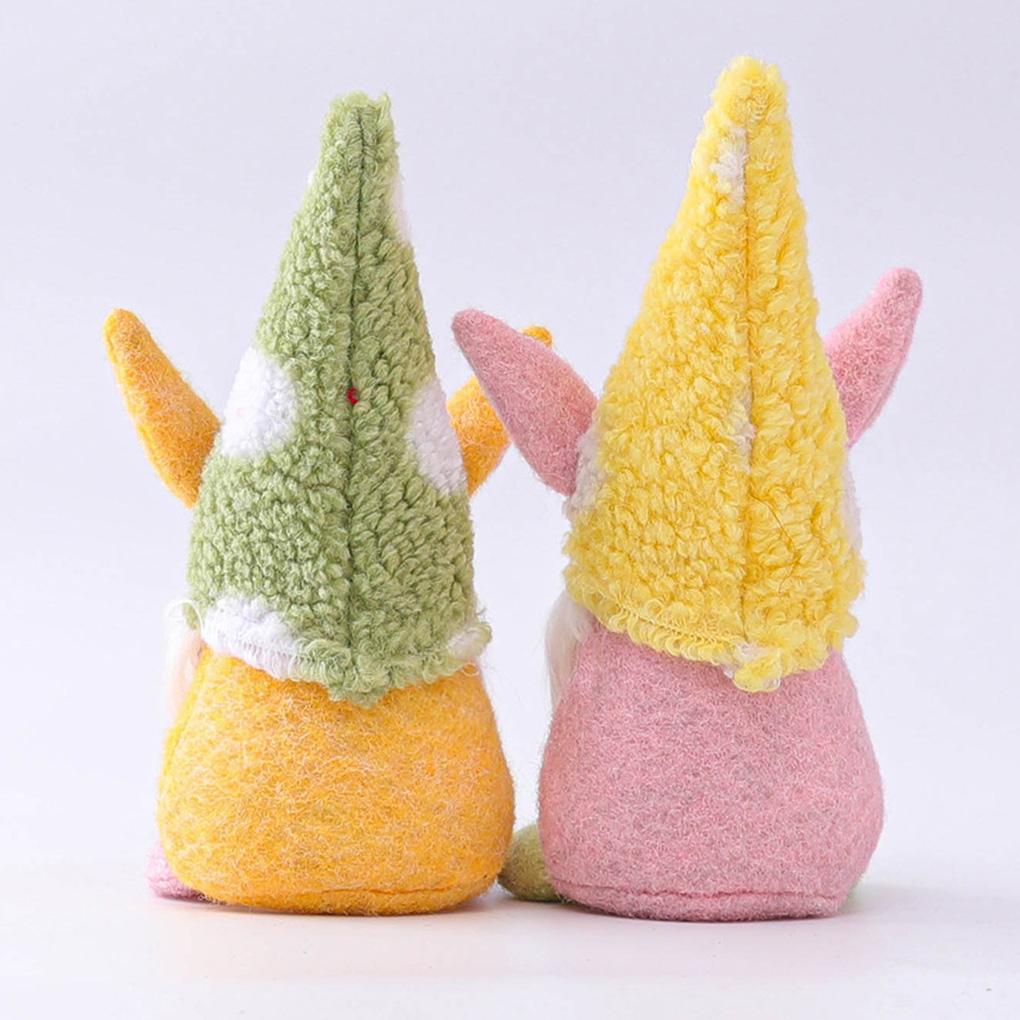 Easter Bunny Gnome Rabbit Nordic Decor Plush Toy Doll Ornaments Kids Gifts