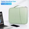 Tablettväska lämplig för iPad 11 tum 13 tum bärbar förvaringsväska för surfplatta vattentätt och stötsäkert skyddande fodral förvaringsväska