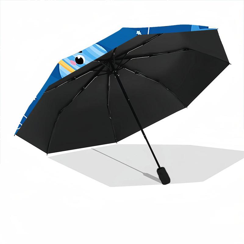 1pc Space-themed Folding Umbrella, Durable, Suitable for Outdoor Activities or Rain, Suitable for Commuting yy251027052