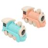 Floating Blowing Ball Small Train Innovative Children Toy Electric Train Toy with Sound Light Music 
