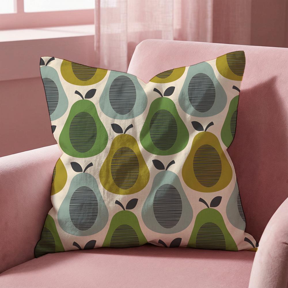 Aesthetic Art OOrla Kiely Cushion Cover MultiScene Pillow Cover for Home Car Reversible Soft Durable for Daily Use