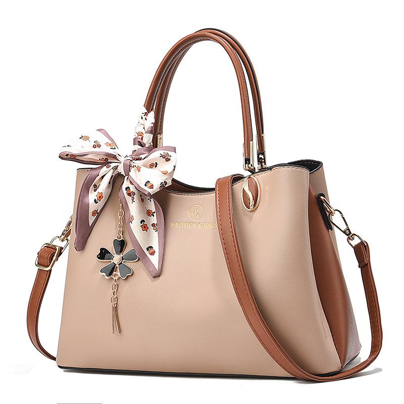 

Шелковый шарф украшения сумки новые женские сумки высокого качества женская сумка через плечо дизайнерская женская сумка