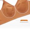 Seidennahtloser Übergrößen Bügelloser Minimizer Push-Up BH für Damen