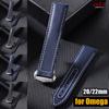 20mm 22mm Nylon Uhrenarmband für Omega Wasserdichtes Segeltuchleder Uhrenarmband für Herren Damen Faltschließe Armbänder Zubehör