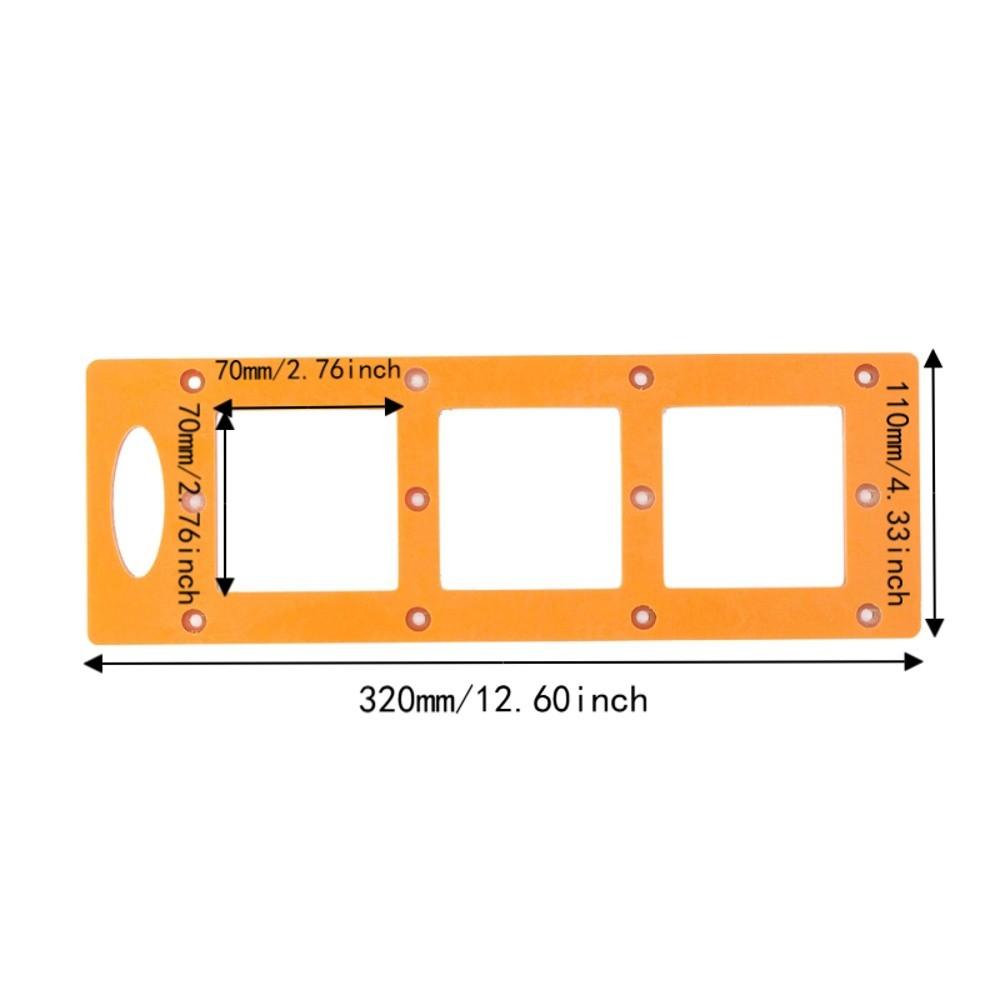86 Type Socket Box Electrical Plug Stencil Tool Socket Box Hole Opener For Wardrobes
