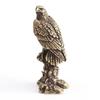 Home Small Decoration Craft Eagle Statue Miniature Sculpture Crafts Ornament Vintage Copper Bird Figurine for Interior Home Desk