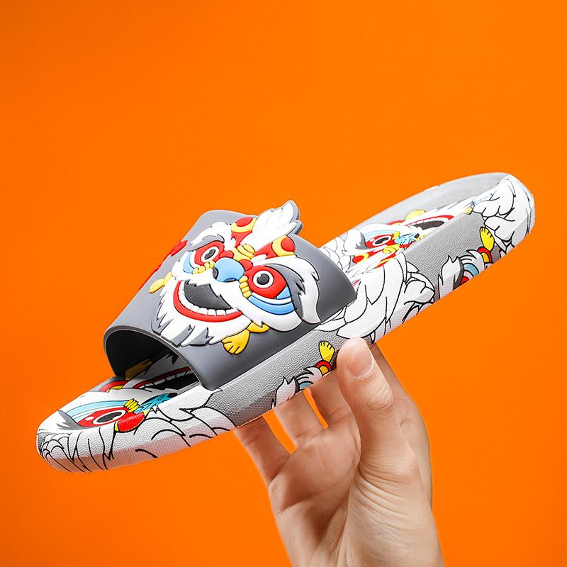 Summer Outerwear Trendy Fashion Soft Bottom Non-slip Slipper Men's Slippers