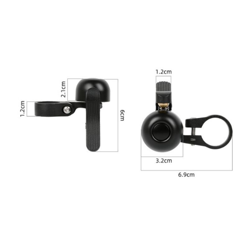 1pc Small Practical Bike Bell Horn Handlebar MTB Road Cycling Call Ring Crisp Sound Warning Alarm for Safety Bicycle Accessories
