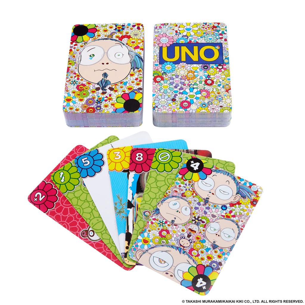 Mattel Game UNO by Takashi Murakami 7 and HJR22 Pink (Ages Up)