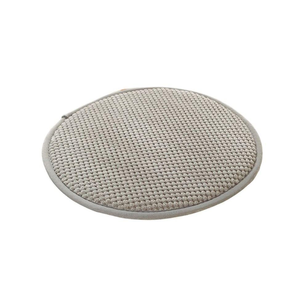 Round Cushion Solid Color Thickened Non-Slip Chair Cushion Home Small Round Stool Student Dormitory Chair Stool Ass Cushion