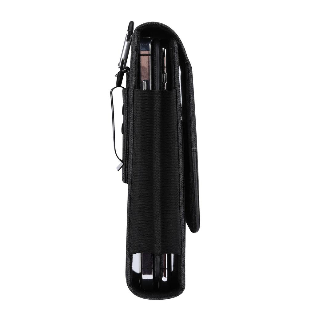 Oxford Fabric Waist Bag & Flip-Style Phone Case: Dual-Layer Nylon for 15Max, Samsung & Universal Protection