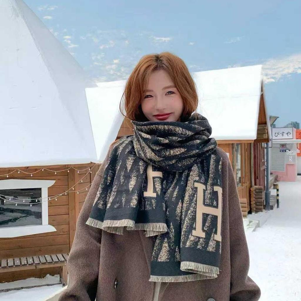 2025 Advanced Korean Cashmere Shawl: Versatile Winter Fashion Scarf with Soft Texture