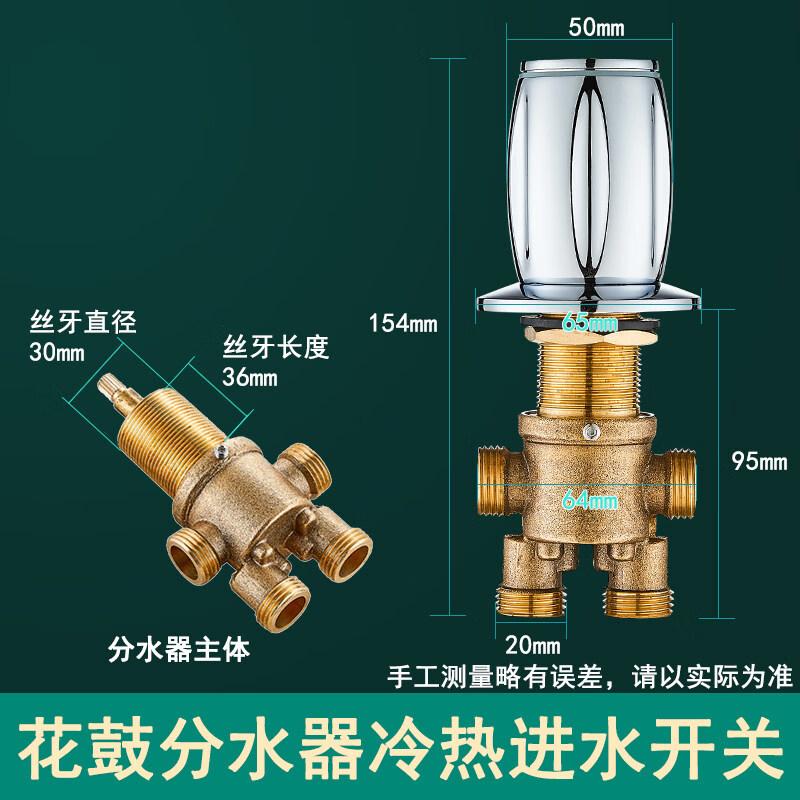 Переключатель дивертора смесителя для ванны TLXT
