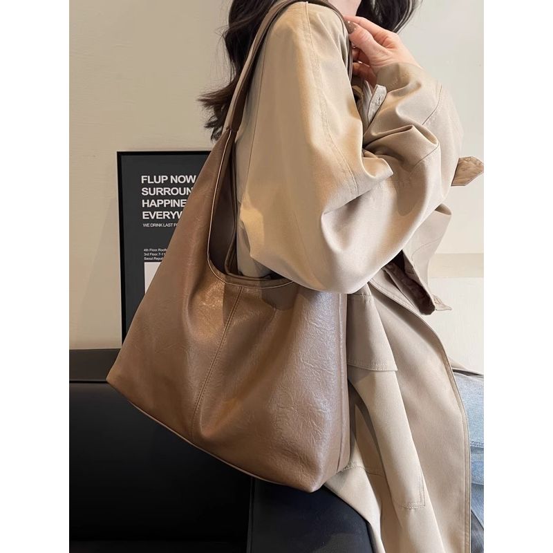 

Bag Female South Korea Work Crossbody Brown Underarm Bag Khaki