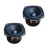 Double Magnet Speaker Shock Absorption Metal Rubber Frame 78mm 3in Small Size For Office And Camping