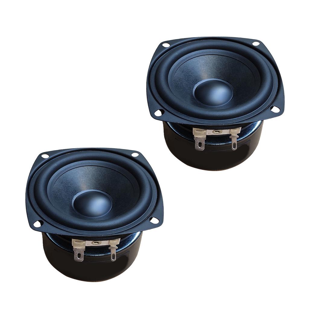 Double Magnet Speaker Shock Absorption Metal Rubber Frame 78mm 3in Small Size For Office And Camping