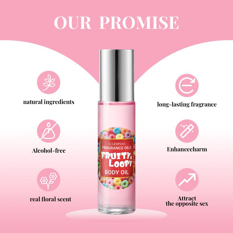 

Gazipoo Fruity Loopy Roll-On Fragrance Men S And Women S Fragrance Oil Dating Fresh Niche Long-Lasting Fragrance 10ml