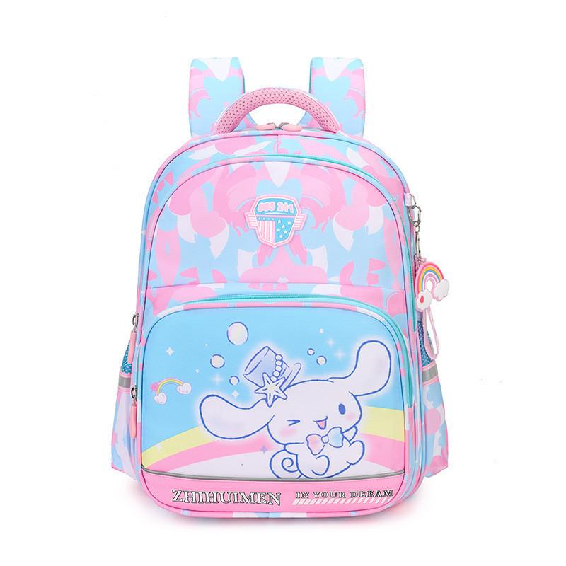 Lightweight Oxford Cloth School Bag For Boys And Girls With Cute Cartoon Design