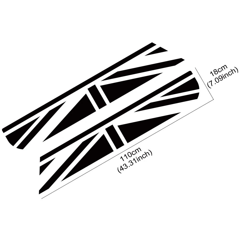 Car Bonnet Stripes Stickers Racing Vinyl Decals For MINI Cooper S R55 R56 F56 F55 F57 F60 R60 Countryman JCW Auto Accessories