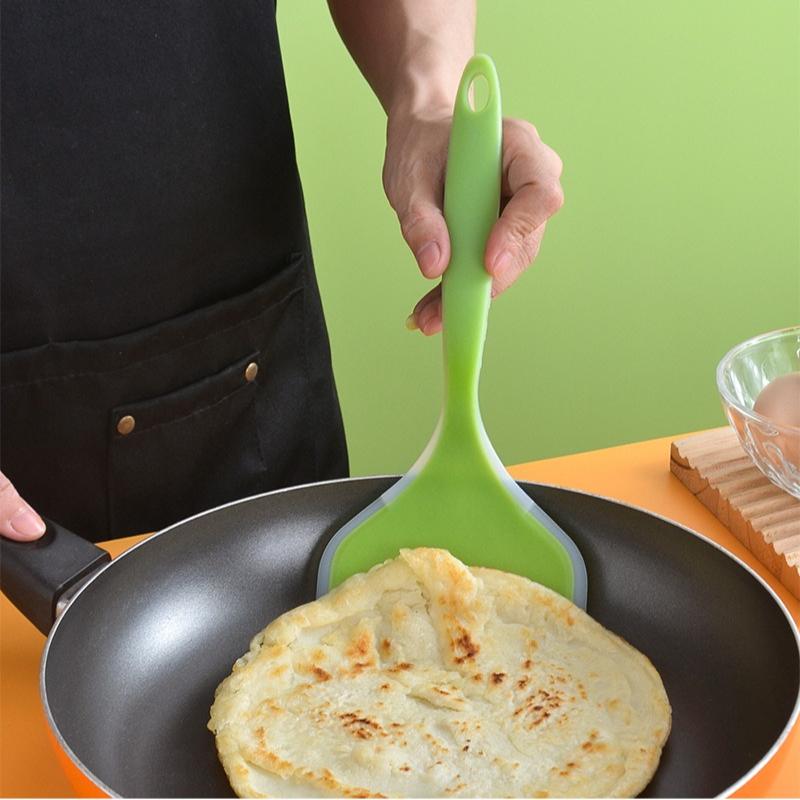 1pc Premium Silicone Spatula - Non-Stick, Heat-Resistant Cooking Turner for Eggs & Pancakes