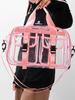 Women's 2025 Transparent PVC Backpack: Large Capacity, Waterproof Fashion Schoolbag
