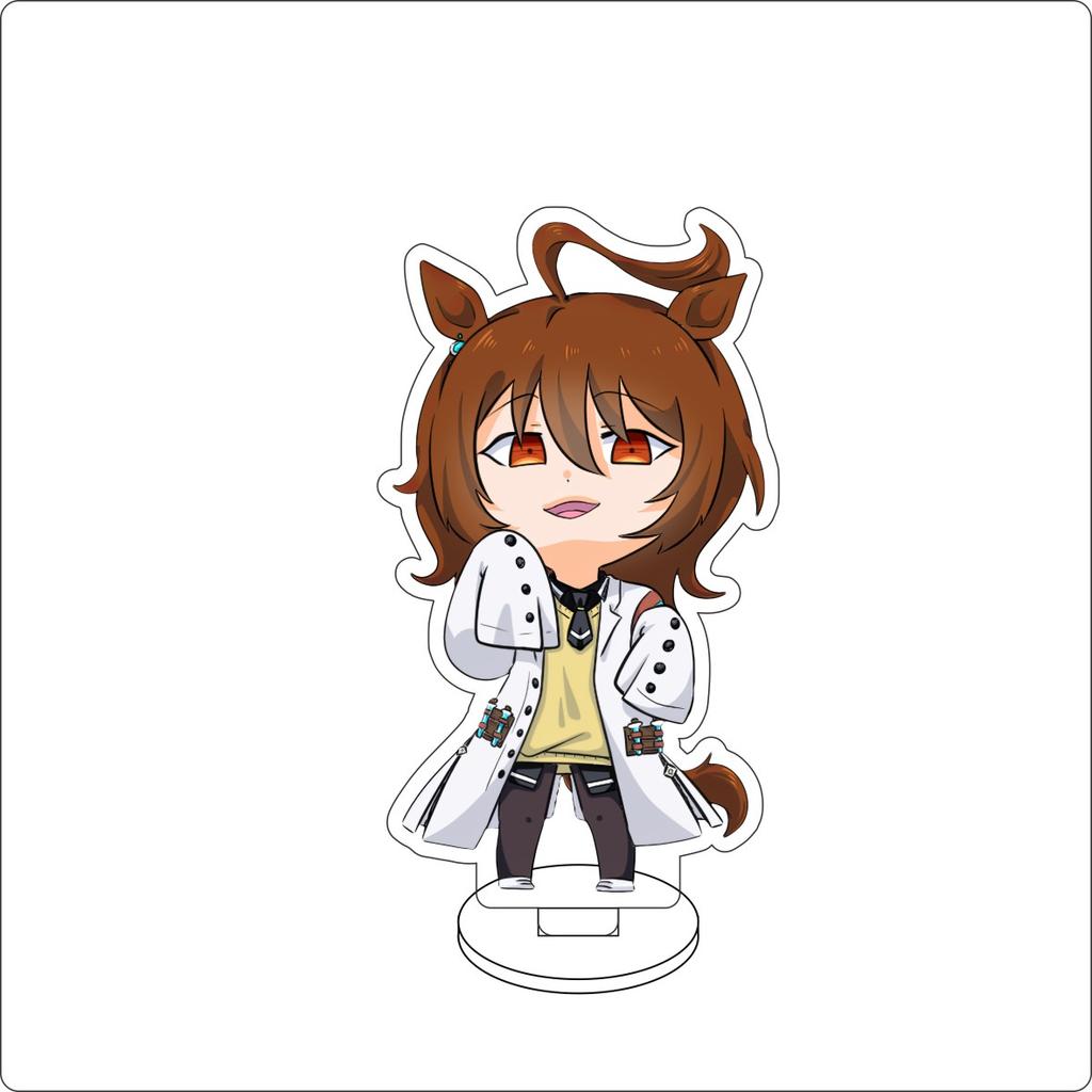 10CM Anime Pretty Derby Figure Stand Model Daiwa Scarlet/Satono Diamond Cute Desk Decor Standing Sign Gifts
