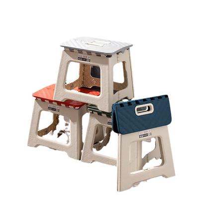 Heißer Erwachsener Kinder-Tragbarer Klapphocker Verdickter Plastiksattelstuhl für Outdoor-Aktivitäten und Angelgeschenke Partygeschenke