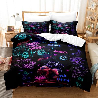 Arcane Anime JinX 3D Bettwäsche-Set Bettbezug-Set Einzelbett Doppelbett Queen-Size King-Size Bettwäsche-Set Bettdecke Bettwäschesets Arcane Bettwäsche