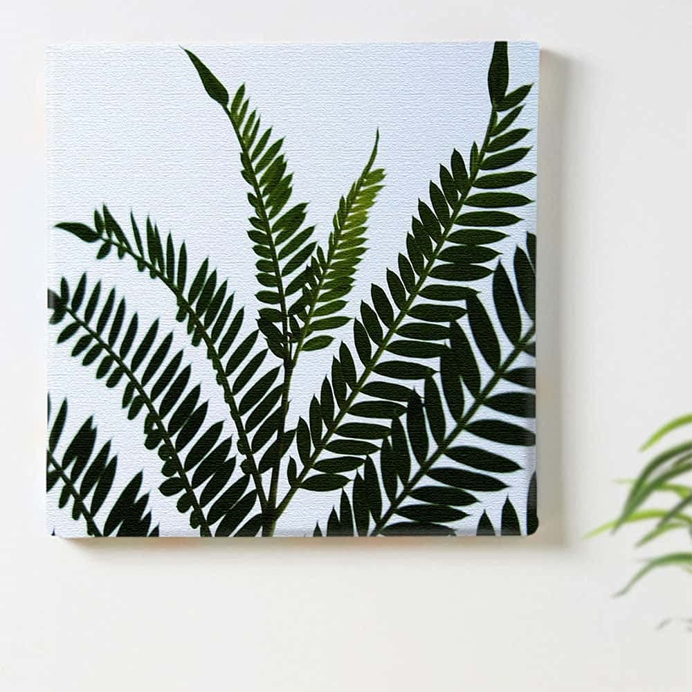 Plants and Sky Art 57cm X Large Made In Stylish Interior Living Room Green Fabric Panel, 57cm, Size, Japan, Poster, Decor, Decor, Landscape, Nature,