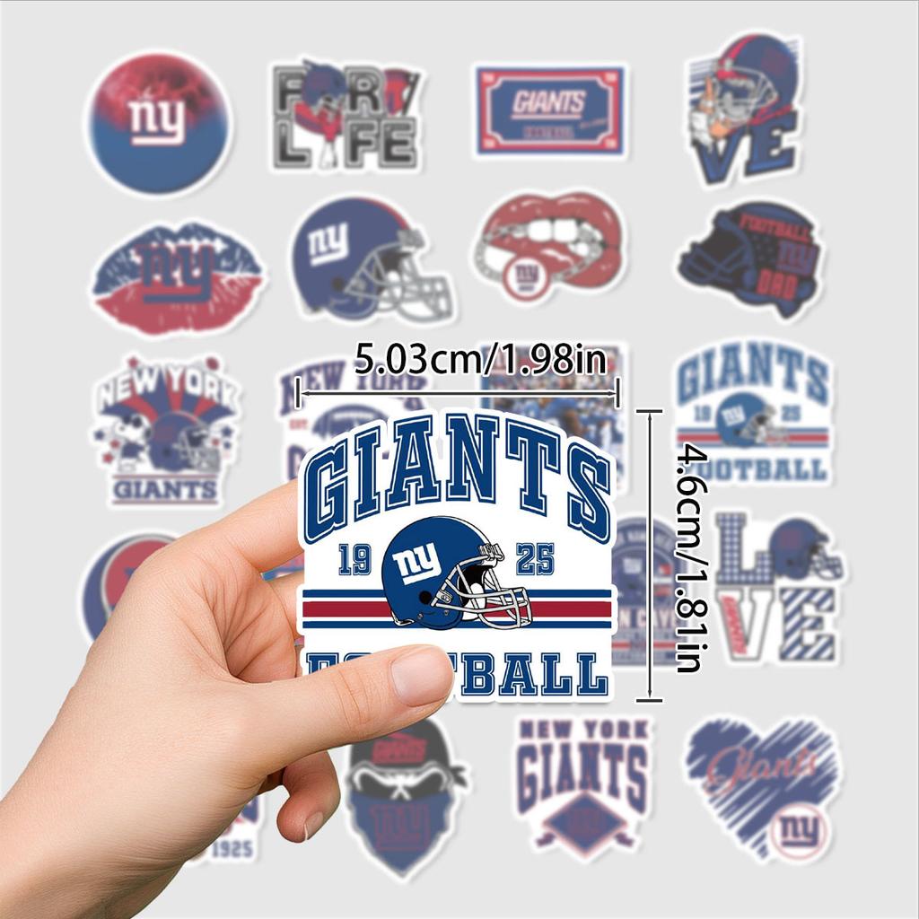 50 Nordic Style New York Giant Series Graffiti Stickers PVC Waterproof Decorative Stickers Water Cup Stickers
