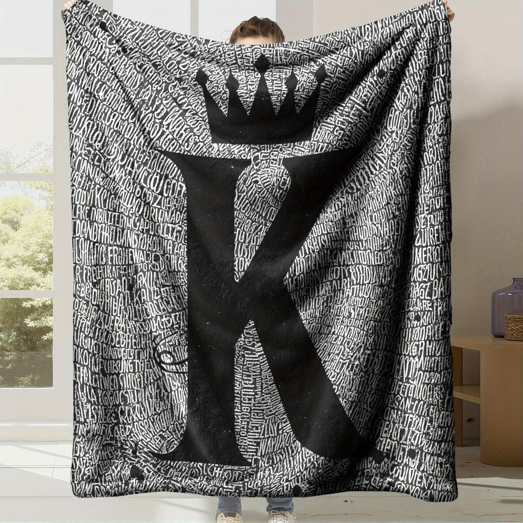 Romantic Throw Blanket Soft Warm Bedspread Realistic 3D Blossom Couch Bed Anniversary Gift Decor