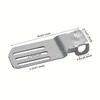 Ruler auxiliary tool pen holder clip for fixing markers clip - Portable measuring woodworking marking and positioning device