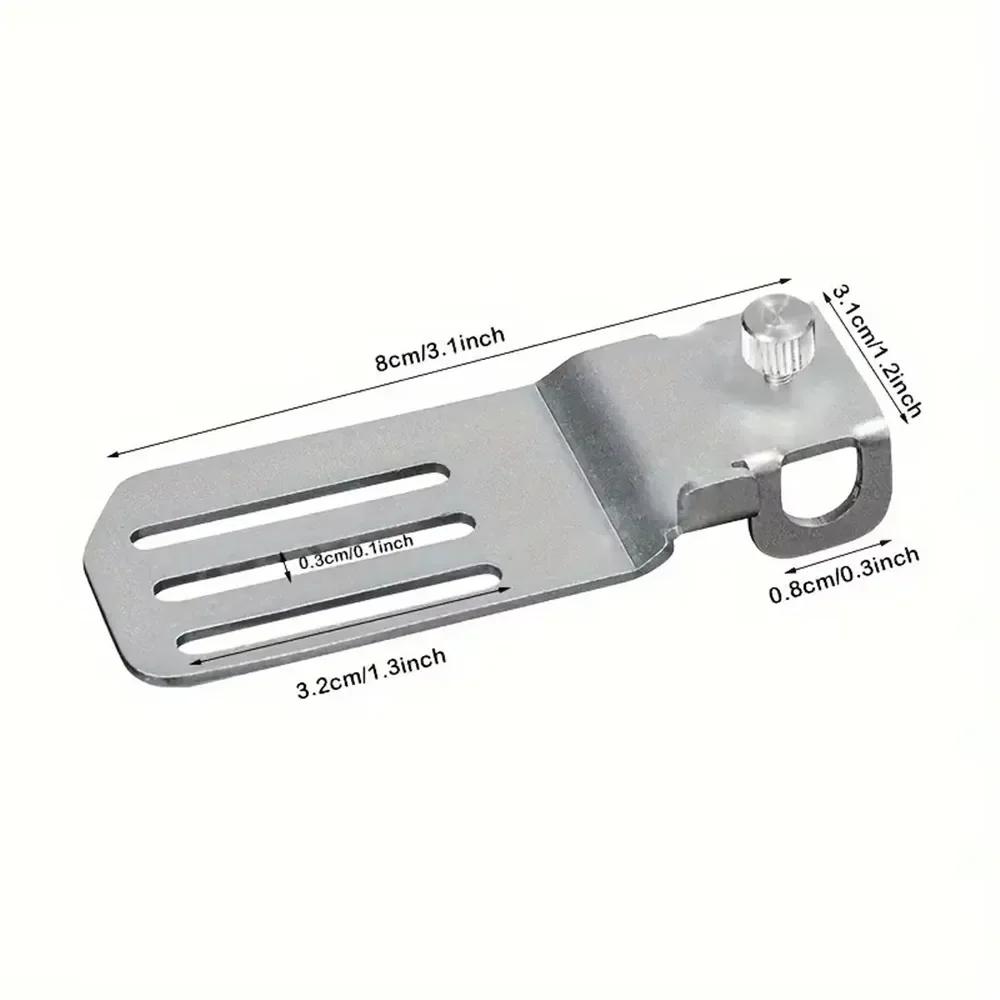 Ruler auxiliary tool pen holder clip for fixing markers clip - Portable measuring woodworking marking and positioning device