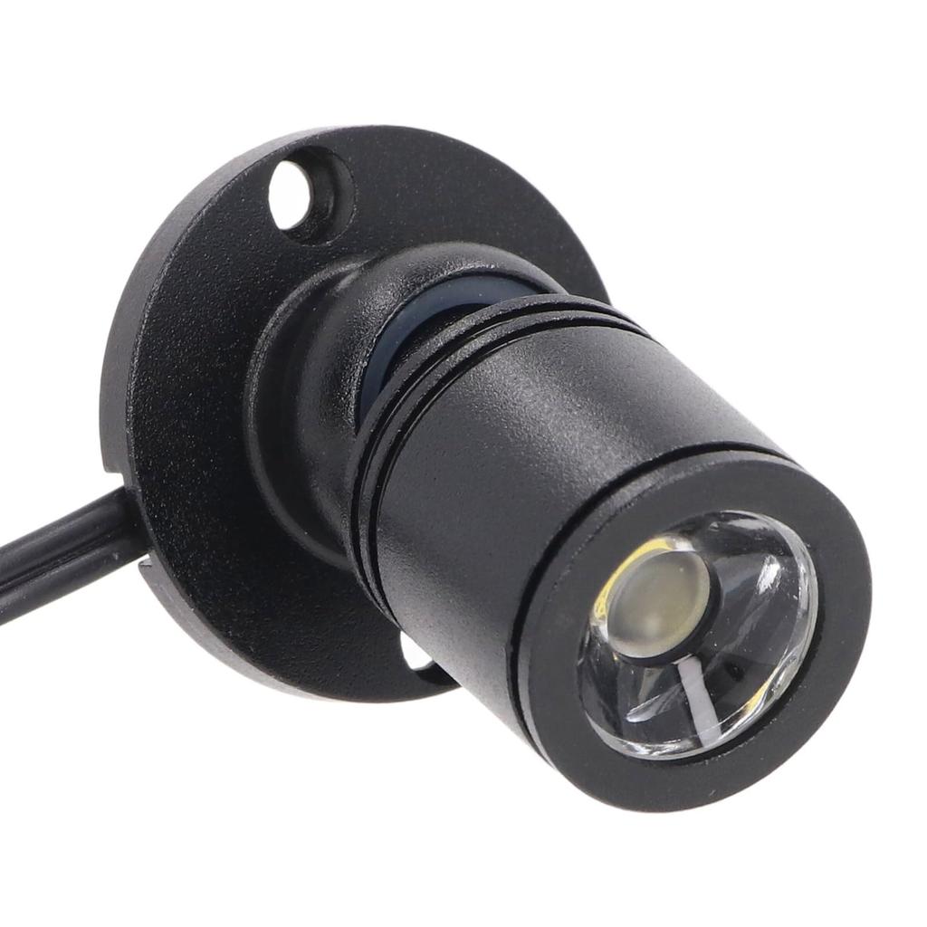 4 LED Display Spotlights, 5V Variable USB Mini Spotlights for Jewelry Showcases and Entrances (Warm Light 3000K)