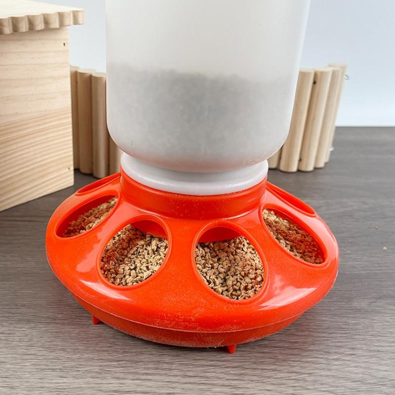 Poultry Pigeon Thickened Feeder And Drinker Water Food Dispenser Automatic Chicken Birds Chick Waterer Feeding Bucket Container