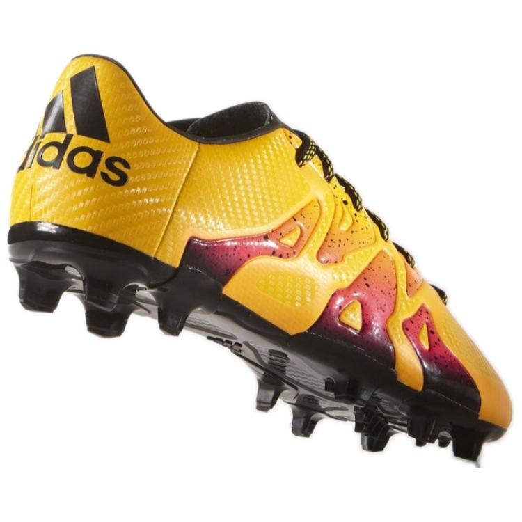 Adidas X 15.3 FG Kulatá špička Šněrovací AG (Gumové krátké kolíky) FG (Gumové dlouhé špunty) Tlumení nárazů Protiskluzové Odolné proti opotřebení Fotbalové kopačky S74632