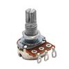 5Pcs 25K A/B 18mm Pots Shaft Guitar Potentiometers Replacement Volumes Tone Guitar Pot Electric Guitars Control Pot