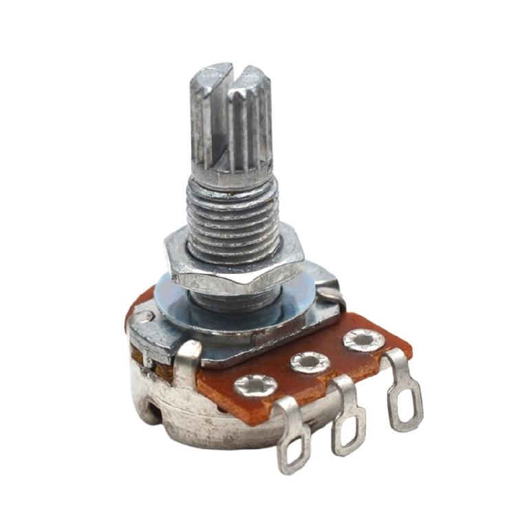 5Pcs 25K A/B 18mm Pots Shaft Guitar Potentiometers Replacement Volumes Tone Guitar Pot Electric Guitars Control Pot