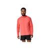 Road Packable Warm Bequem Locker Geschnitten Kapuzen-Reißverschluss Langarmjacke Herren Jacke Orange 2011D084-700