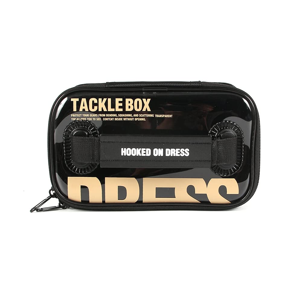 2021 [DRESS] Tackle Box Multi Beige [S] EVA Multifunctional Fishing Tackle Case Storage Container Tackle Bag Reel Case Worm Lure Box