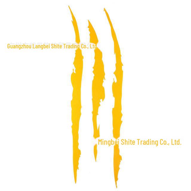 Ghost Claw Reflective Car Headlight & Hood Stickers