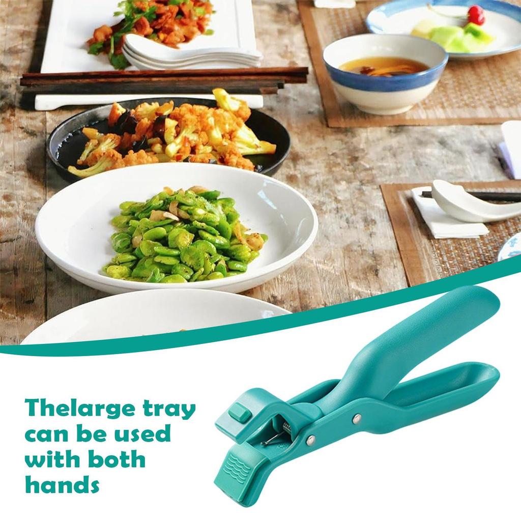 Anti-Scald Hot Plate Gripper, Non-Slip Silicone Tongs For Oven Microwave Cooking And Serving Bowls Drop shipping