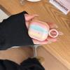 Rainbow Striped Star AirpodsPro1 Headphone Case for Apple 1/1/1/1st Generation Wireless Bluetooth Case