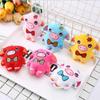 10cm Mini PlushToys Colorful Pig Stuffed Toy Animal Pendant  for Kids Party Birthday