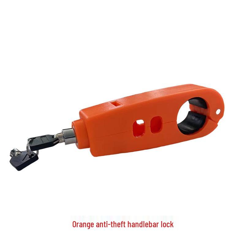 Electric Vehicle Universal Anti-Theft Handlebar and Brake Lock
