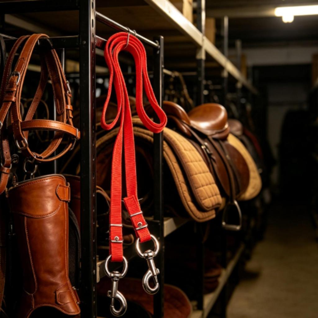 Nylon Reins Strong Tack Quick-Release for Schooling