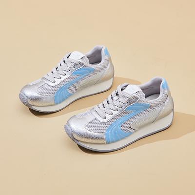 Forrest Gump Damen Neue Modische Sportliche Einzelne Schuhe mit Dicker Sohle