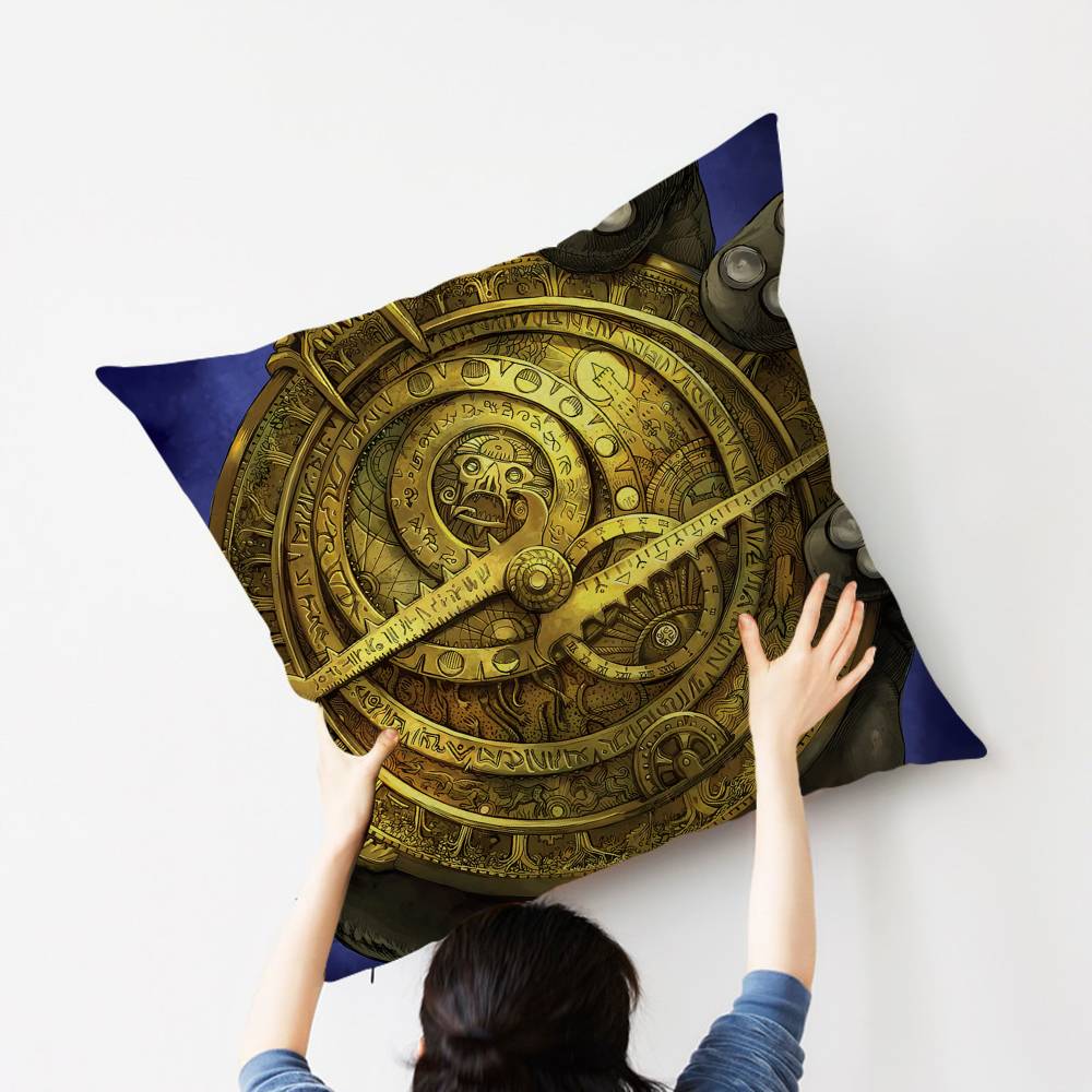 

Anime Trollhunters Pillow Covers Cartoon Sofa Decorative Home Double-sided Printing Short Plush Cute Cushion Cover 30cmx30cm